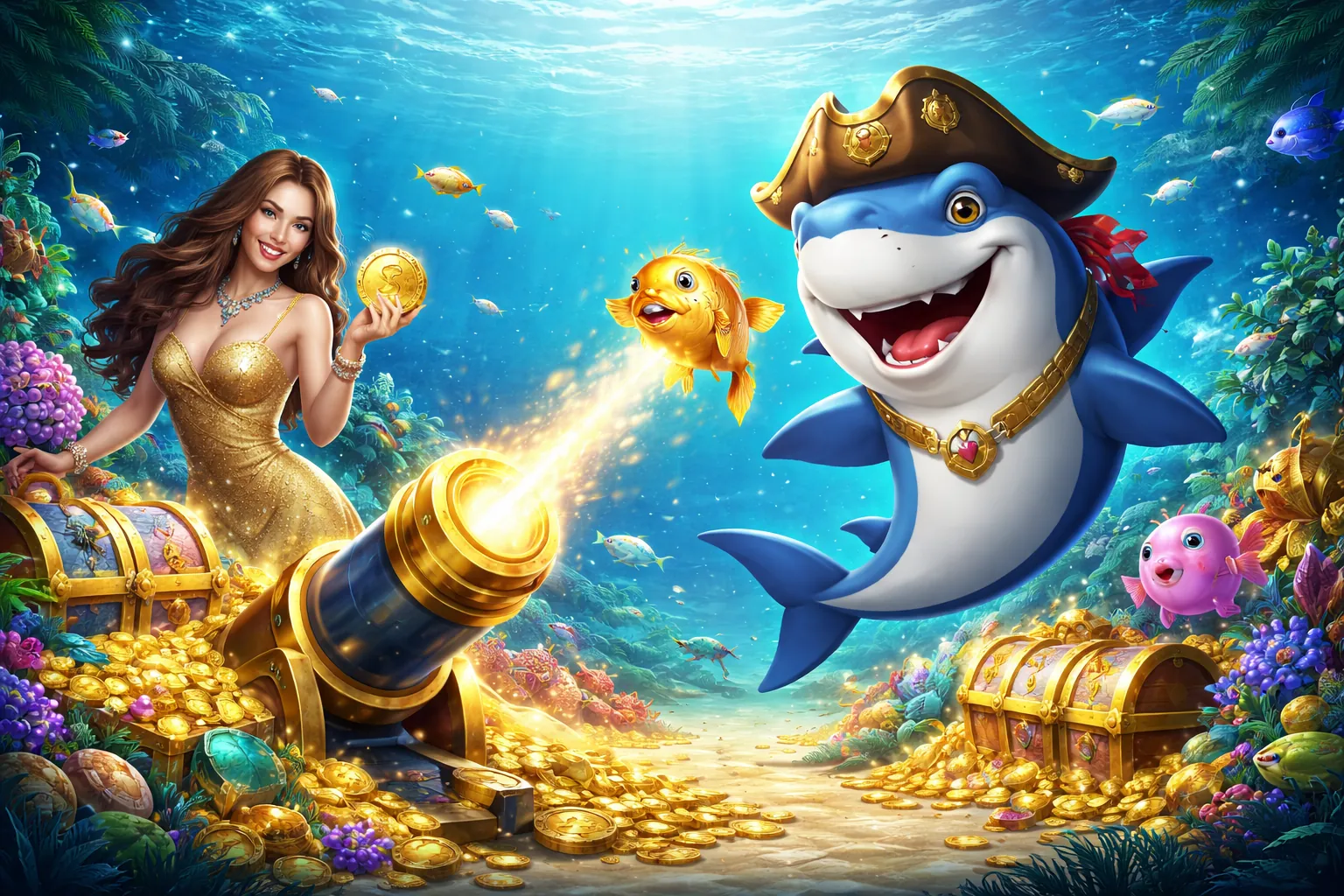 Thế giới bắn cá 6ff sống động
